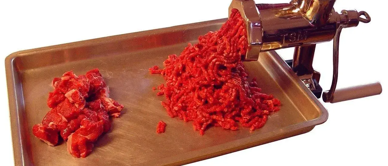 Er det nødvendigt at bruge en kødhakker, hvis jeg har en foodprocessor?